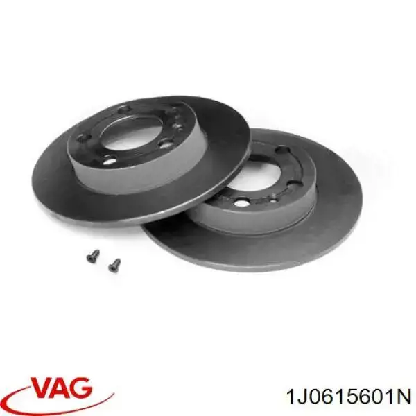 1J0615601N VAG диск тормозной задний