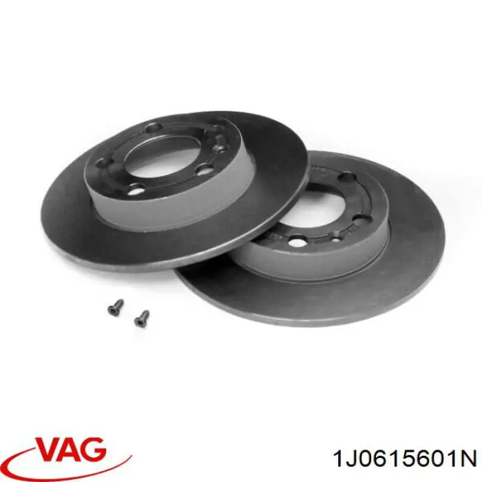 Задний тормозной диск VAG 1J0615601N цена, от 10.14 USD
