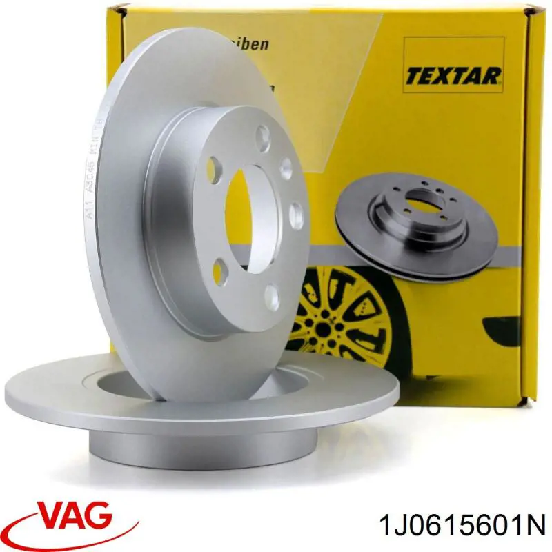 Задний тормозной диск VAG 1J0615601N цена, от 10.14 USD
