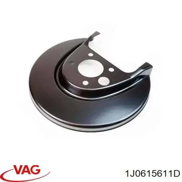Кожух тормозного диска заднего левый VAG 1J0615611D