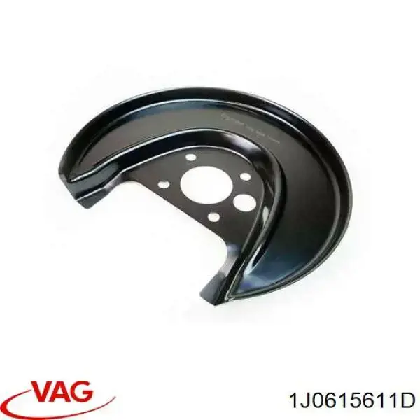 1J0615611D VAG Пыльник тормозного диска заднего левый