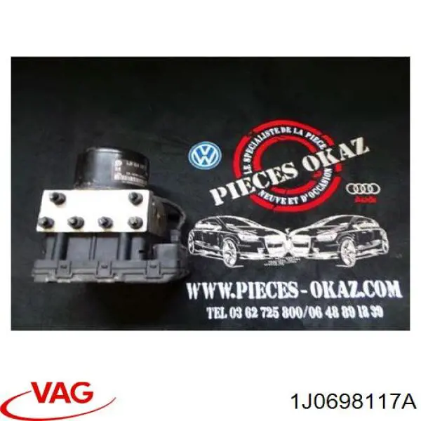 Блок АБС 1J0698117A VAG