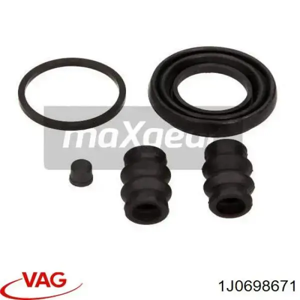 1J0698671 VAG Ремкомплект заднего тормозного суппорта