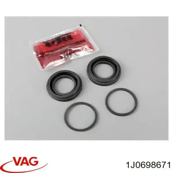Купить 1J0698671 VAG Ремкомплект суппорта тормозного, заднего
