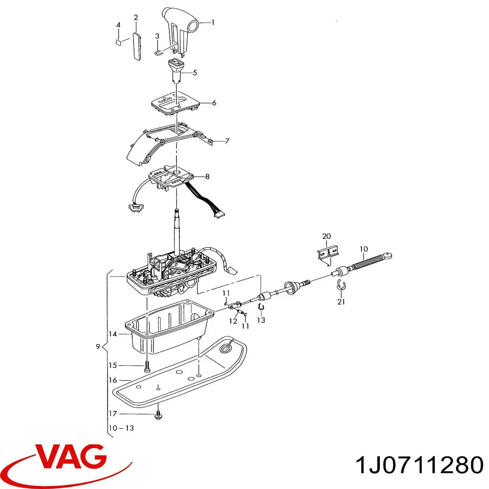  VAG 1J0711280 цена, от 5.62 USD