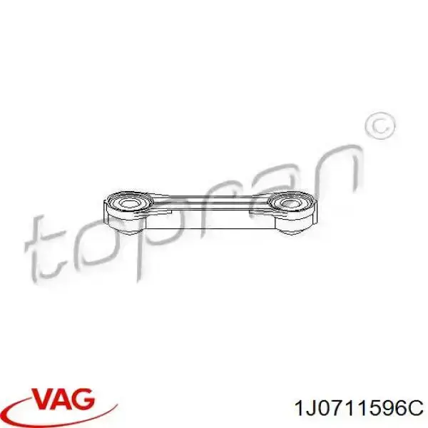 1J0711596C VAG Varillaje Palanca selectora, cambio manual / automático original y equivalente