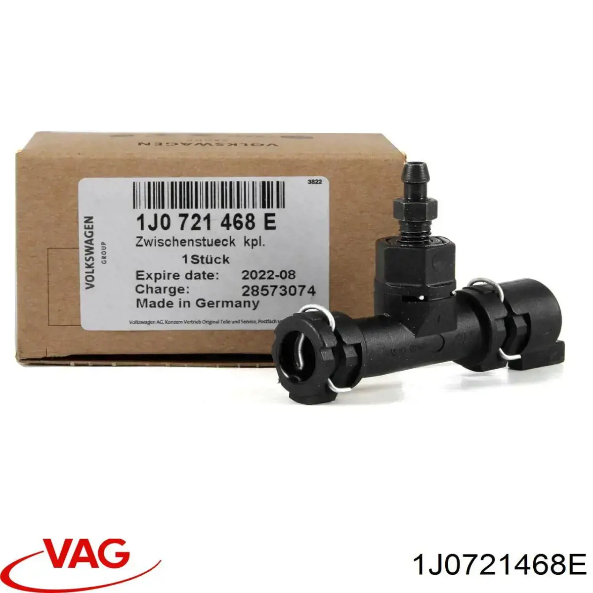 Клапан контроля гидропривода сцепления 1J0721468E VAG