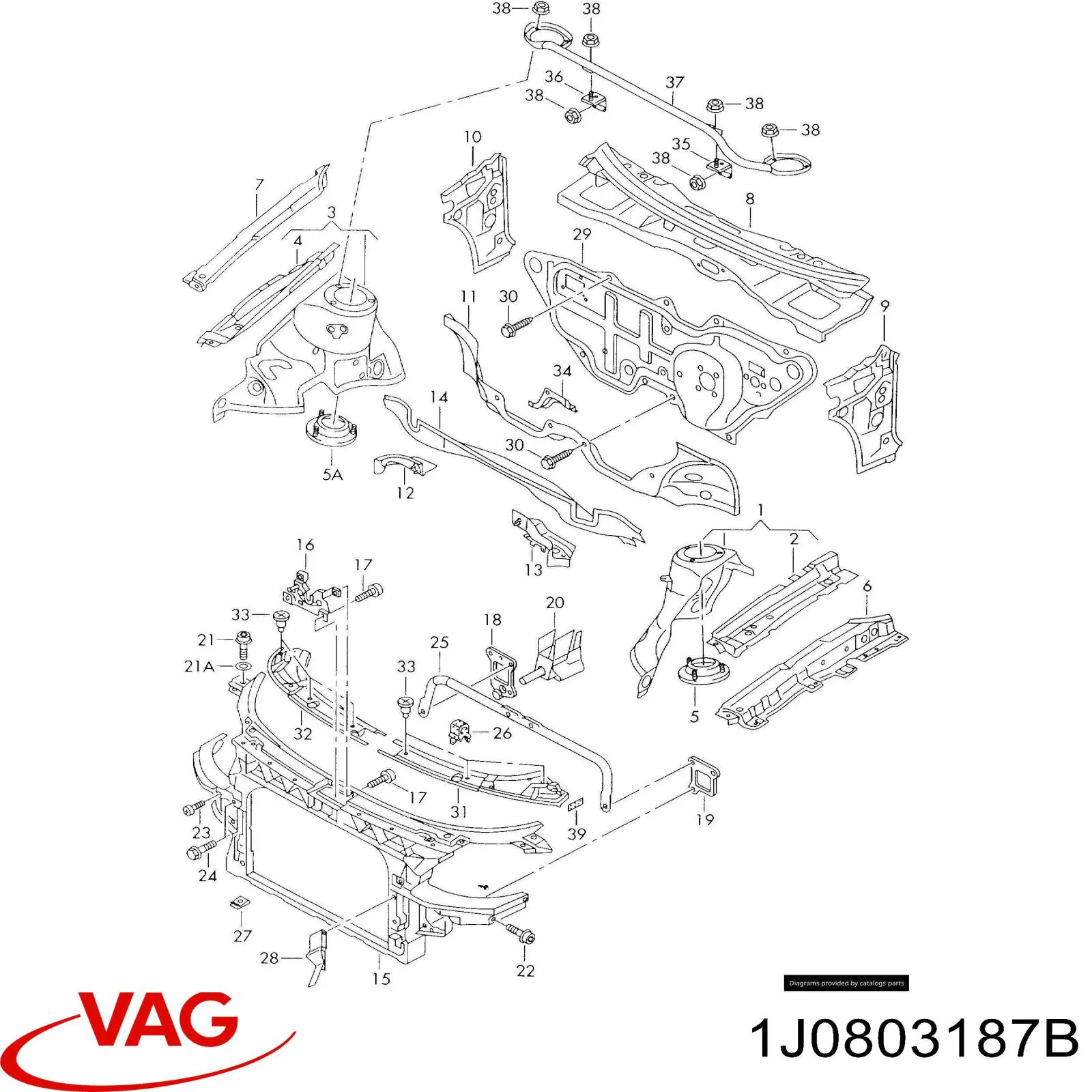  VAG 1J0803187B цена, от 14.12 USD