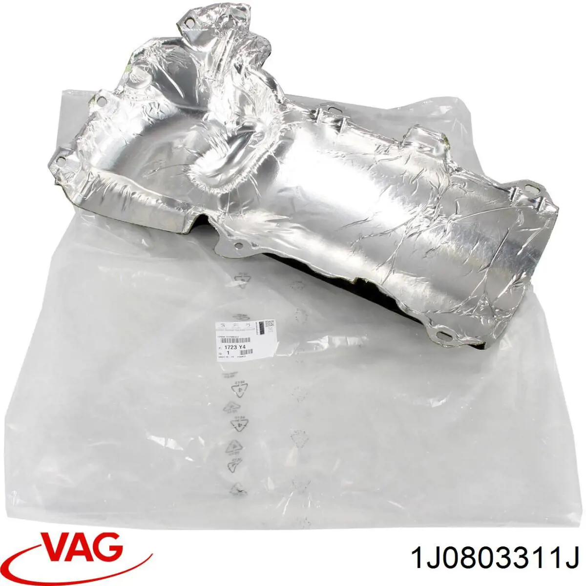 Тепловой экран выхлопа VAG 1J0803311J цена, от 26.61 USD