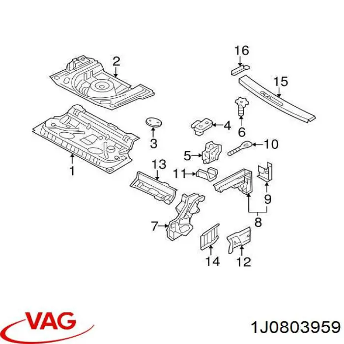  VAG 1J0803959 цена, от 2.11 USD