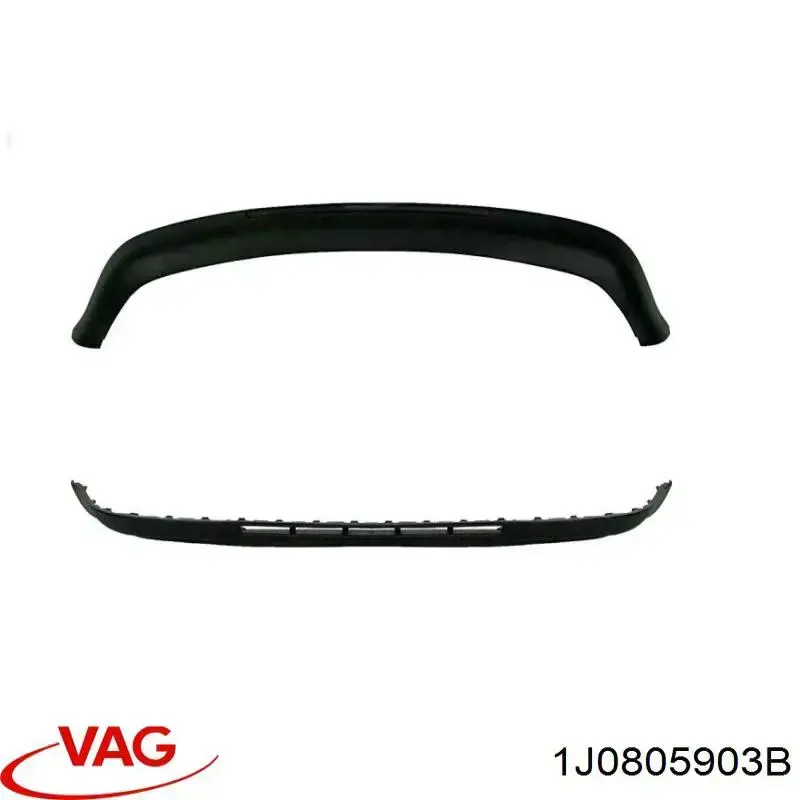 Купить 1J0805903B VAG Сплиттер переднего бампера
