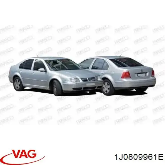 Купить 1J0809961E VAG Подкрылок передний левый
