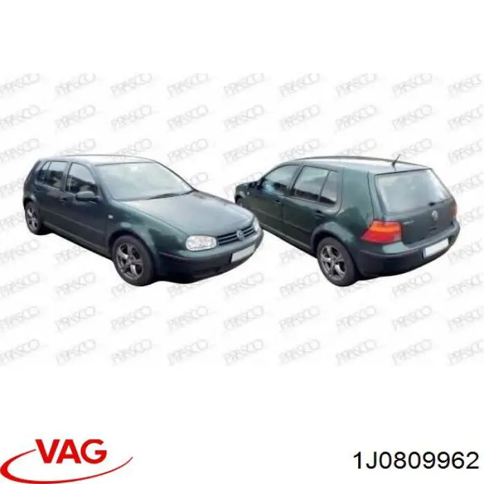 Купить 1J0809962 VAG Подкрылок передний правый