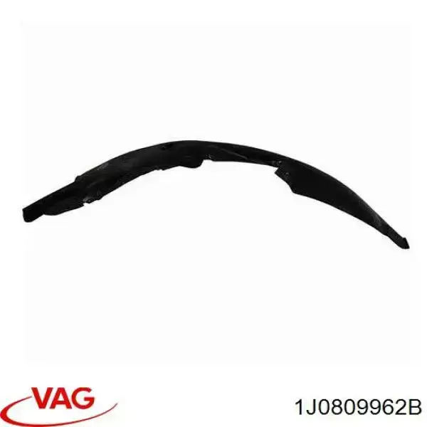Guarda-barras direito do pára-lama dianteiro 1J0809962B VAG
