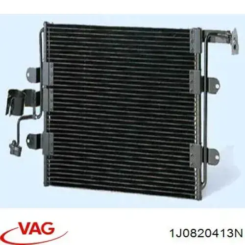 1J0820413N VAG Radiador de aparelho de ar condicionado