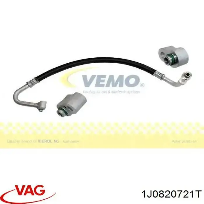 Шланг кондиционера, от компрессора к радиатору VAG 1J0820721T цена, от 19.00 USD