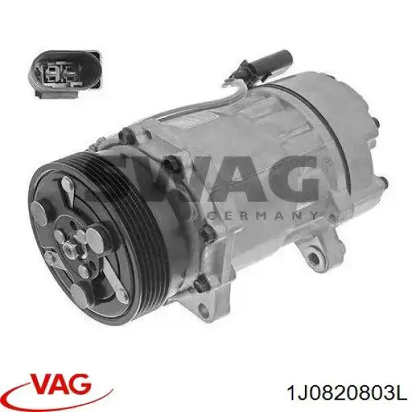 Компрессор кондиционера 1J0820803L VAG