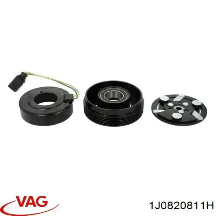 Шкив компрессора кондиционера VAG 1J0820811H цена, от 63.84 USD