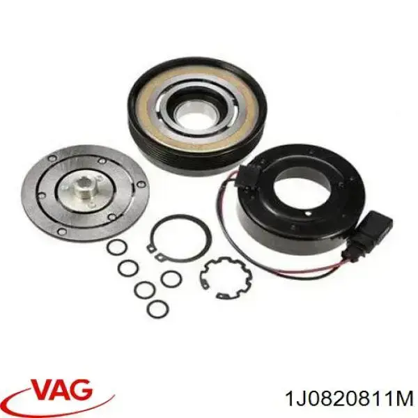 1J0820811M VAG acoplamento (bobina magnética do compressor de aparelho de ar condicionado)