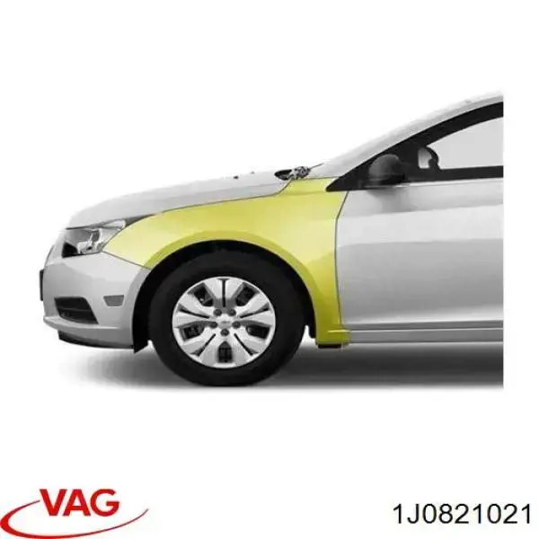 Купить 1J0821021 VAG Крыло переднее левое