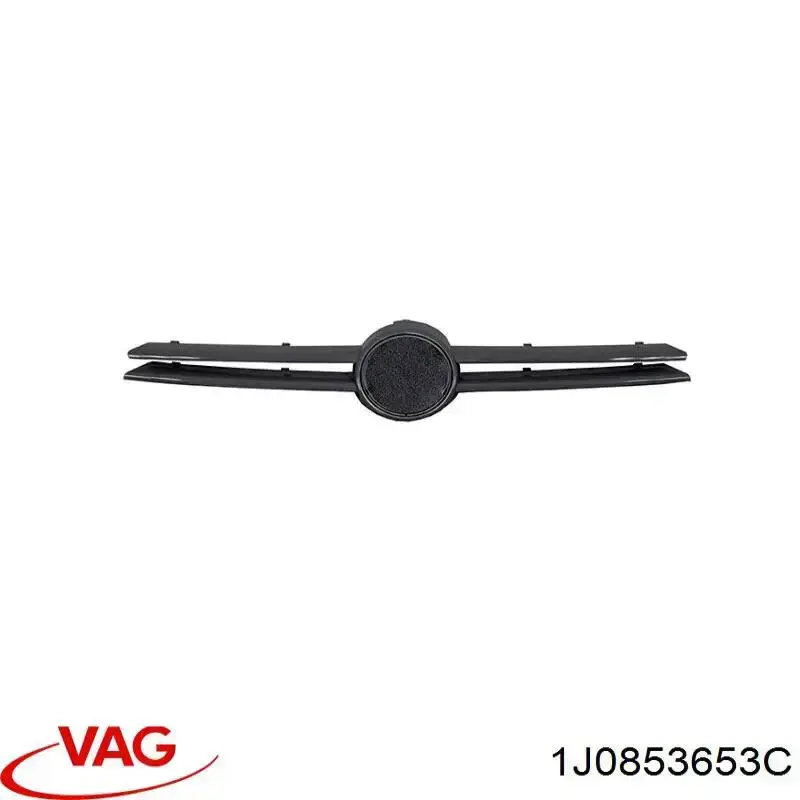 Купить 1J0853653C VAG Молдинг решетки радиатора