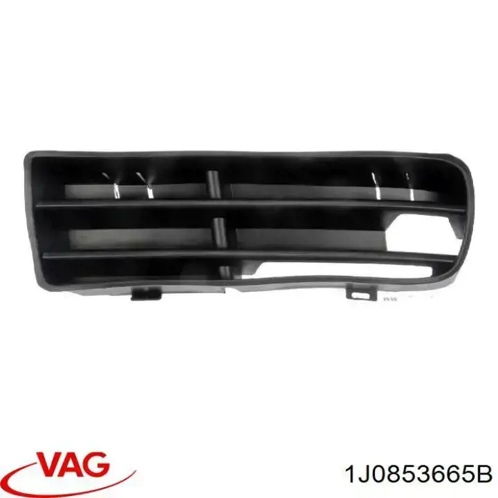 Купить 1J0853665B VAG Решетка бампера переднего левая