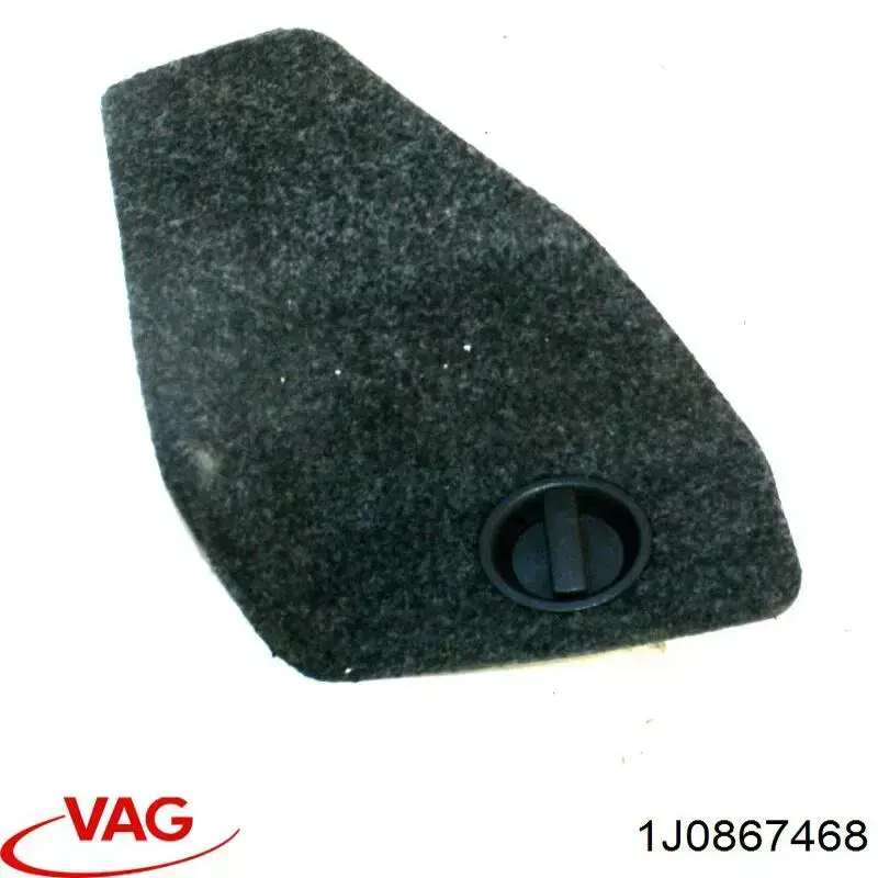 1J0867468 VAG Пистон (клип) крепления обшивки крышки багажника