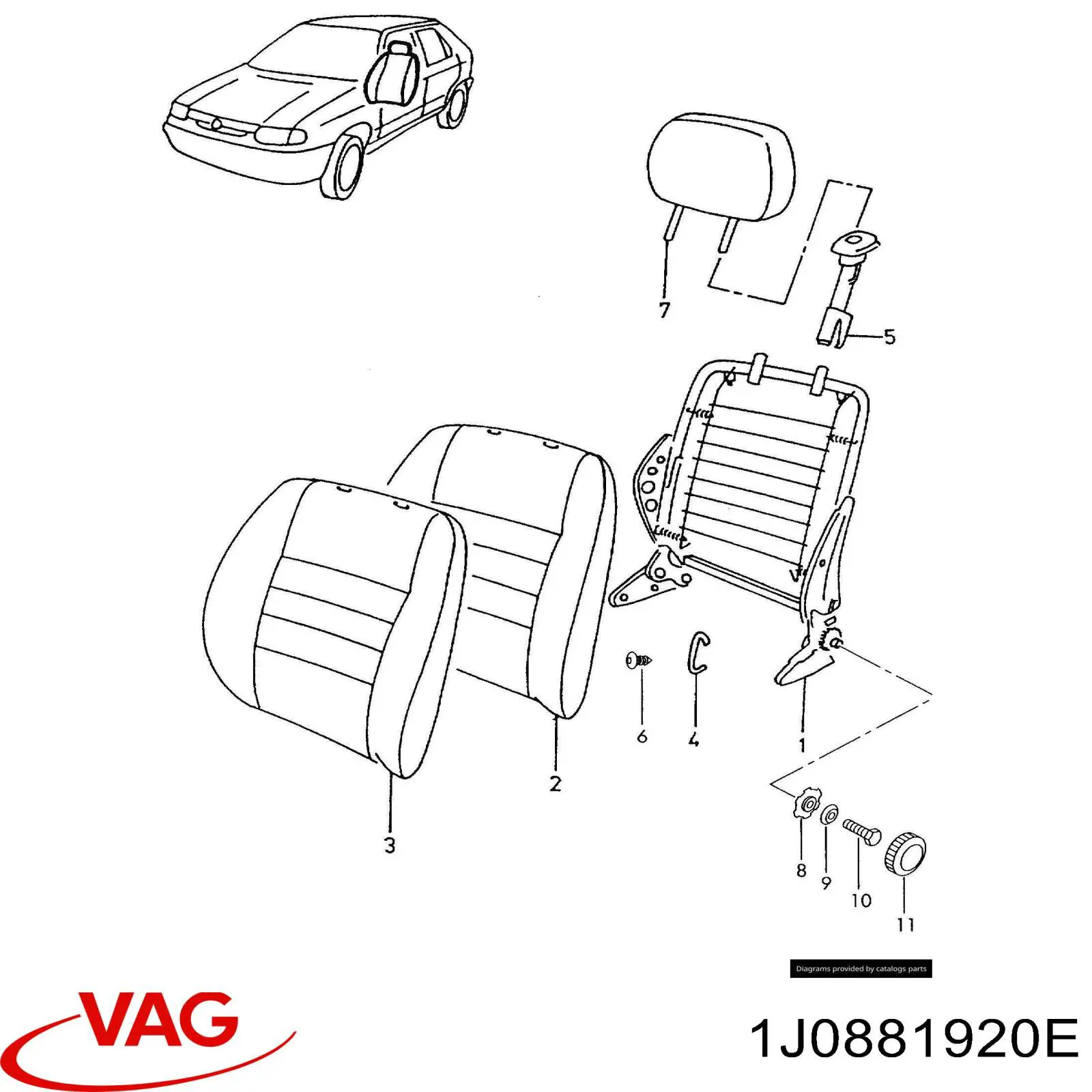  VAG 1J0881920EB41 цена, от 5.04 USD