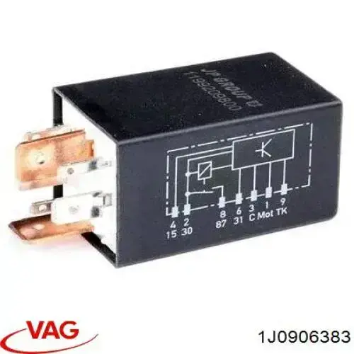 1J0906383 VAG Реле электробензонасоса