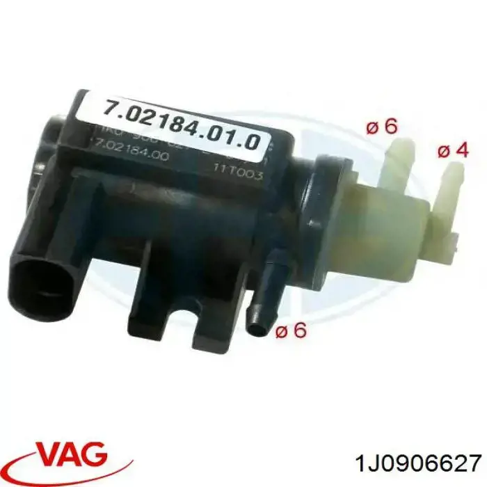 Клапан преобразователь давления наддува (соленоид) 1J0906627 VAG