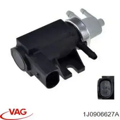 Преобразователь давления (соленоид) наддува VAG 1J0906627A цена, от 12.08 USD