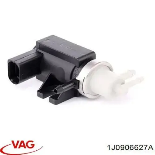 Купить 1J0906627A VAG Клапан преобразователь давления наддува (соленоид) 