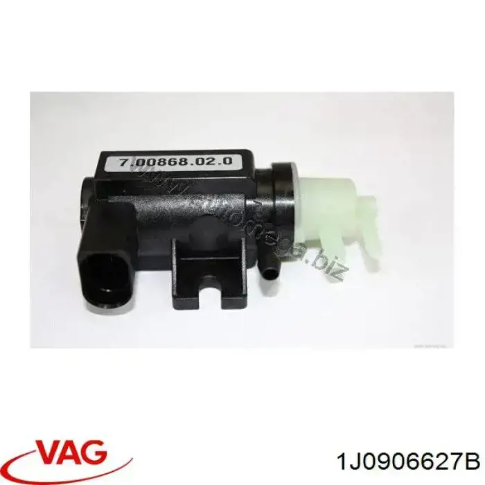Клапан соленоид регулирования заслонки EGR 1J0906627B VAG