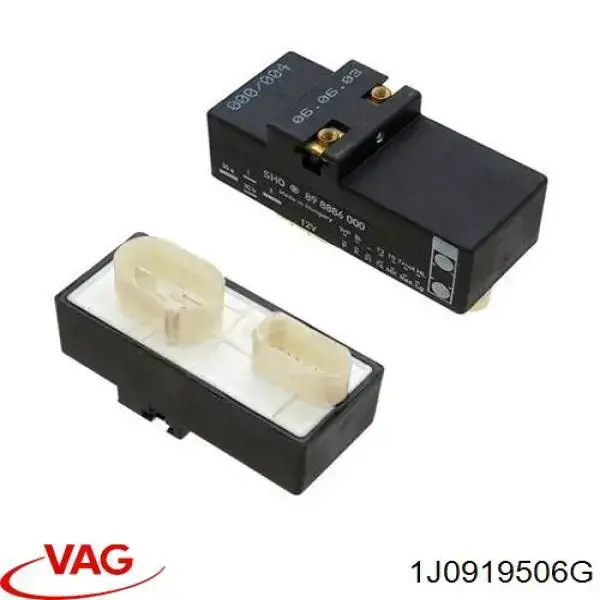 1J0919506G VAG регулятор оборотов вентилятора охлаждения (блок управления)