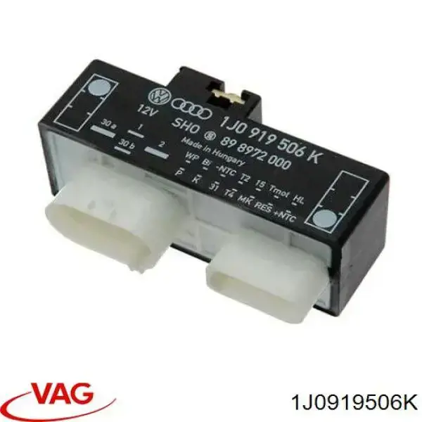 Регулятор оборотов вентилятора 1J0919506K VAG