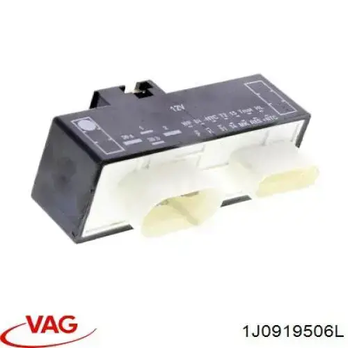 1J0919506L VAG Регулятор оборотов вентилятора охлаждения (блок управления)
