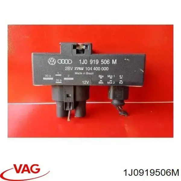 1J0919506M VAG Регулятор оборотов вентилятора охлаждения (блок управления)