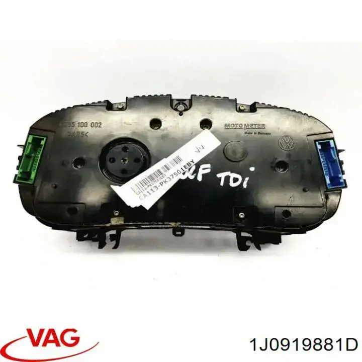 Приборная доска (щиток приборов) VAG 1J0919881D цена, от 31.67 USD