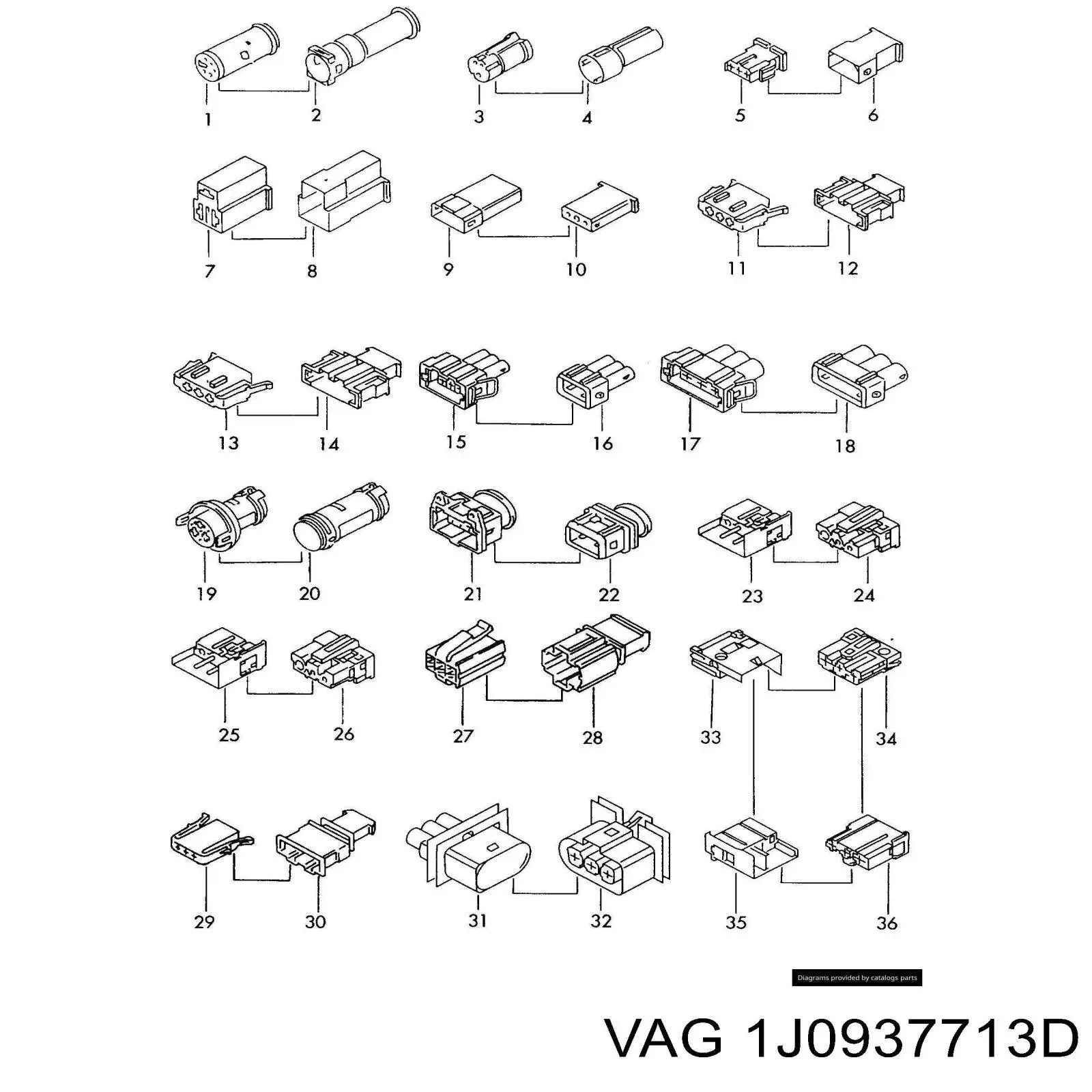  VAG 1J0937713D цена, от 3.80 USD