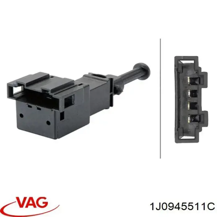 Лягушка VAG 1J0945511C цена, от 7.06 USD