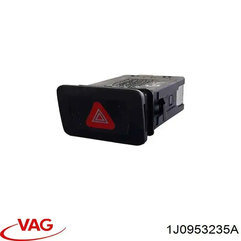 1J0953235A VAG botão de ativação do sinal de emergência