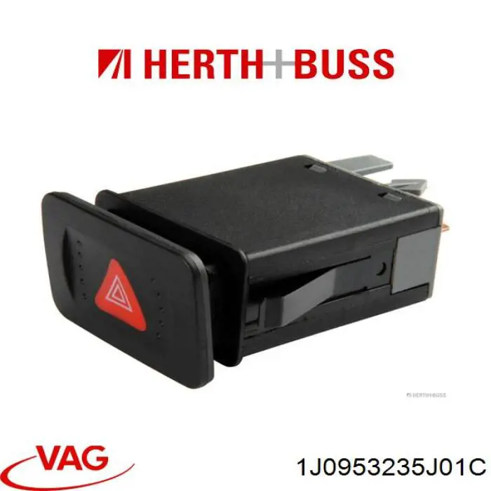 Кнопка аварийки 1J0953235J01C VAG