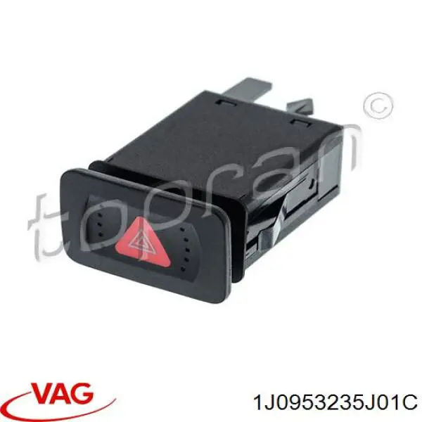 Кнопка аварийного сигнала VAG 1J0953235J01C цена, от 11.59 USD