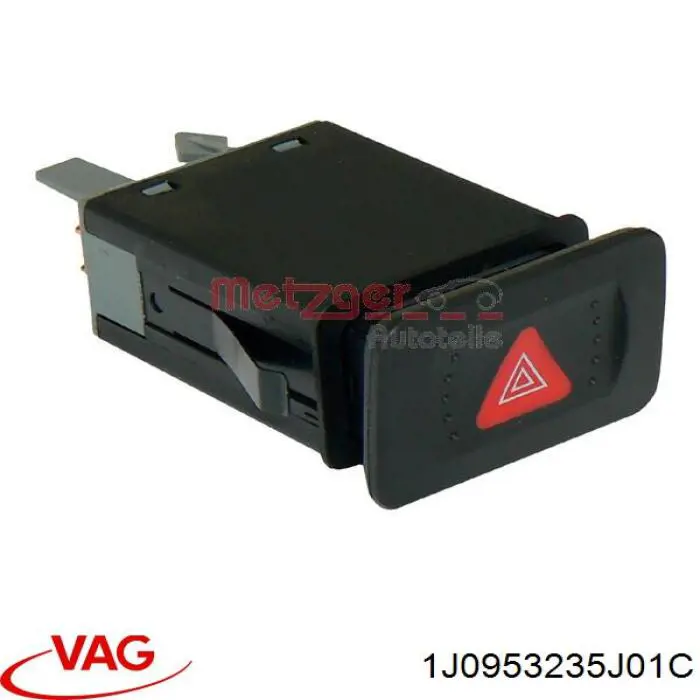 Купить 1J0953235J01C VAG Кнопка включения аварийной сигнализации