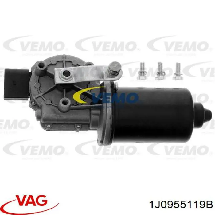 Купить 1J0955119B VAG Мотор стеклоочестителя