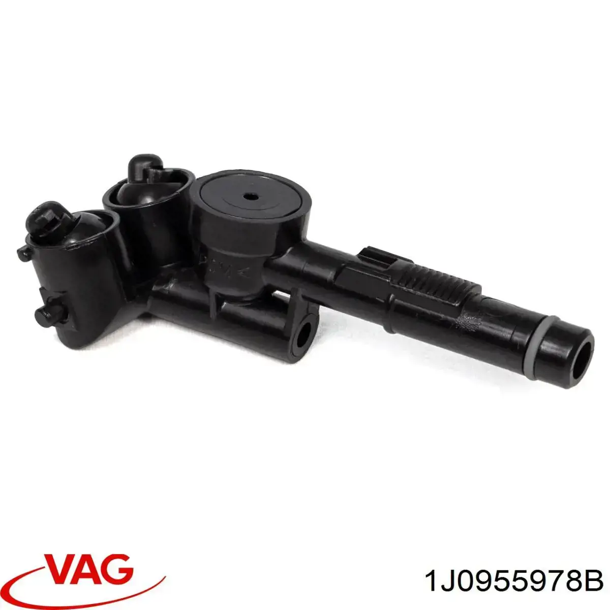 1J0955978B VAG Tobera de agua regadora, lavado de faros, delantera original y equivalente