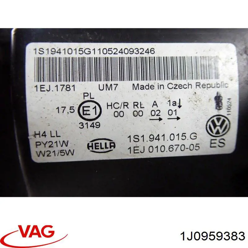  VAG 1J0959383 цена, от 4.51 USD