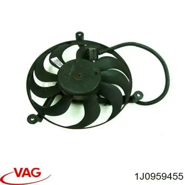 Электровентилятор охлаждения в сборе VAG 1J0959455 цена, от 39.50 USD