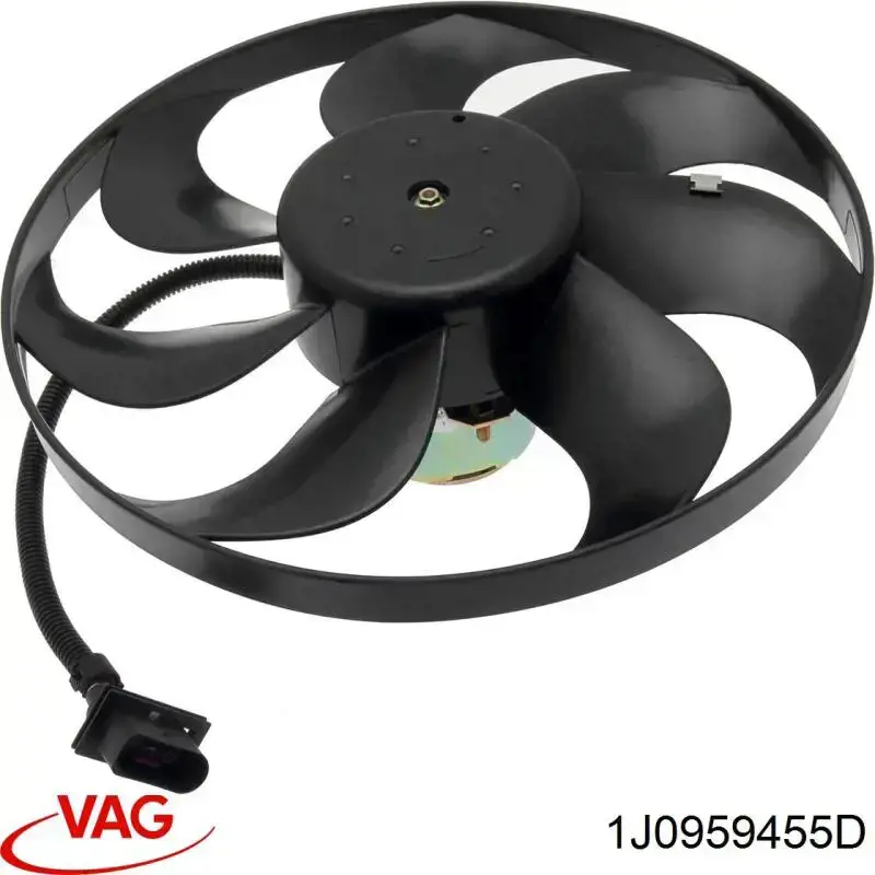 Электровентилятор охлаждения 1J0959455D VAG