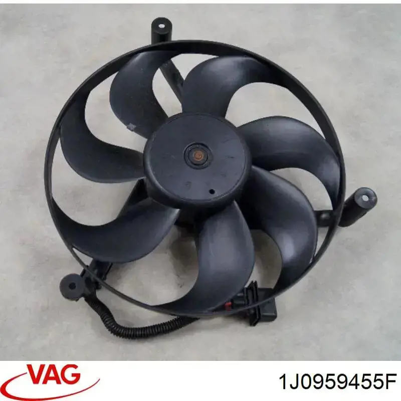 Электровентилятор охлаждения 1J0959455F VAG